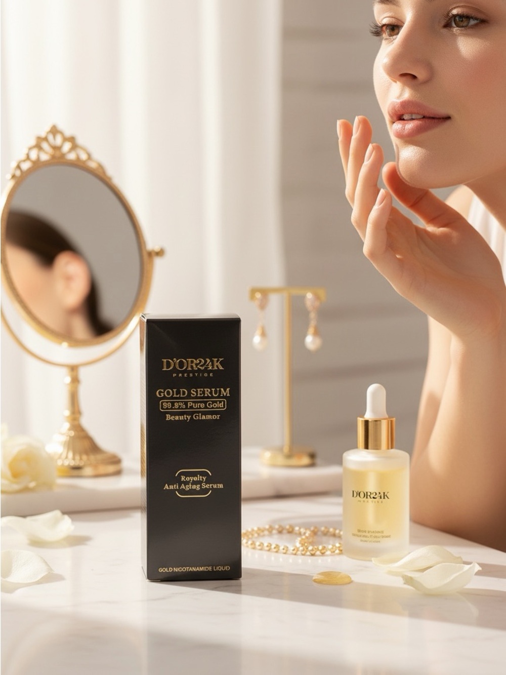 D’OR24K Gold Serum 99.9 % Pure  Gold — Nourishing Anti-Aging Seeum